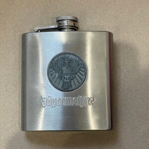 Jägermeister Stainless steel 6 oz Flask